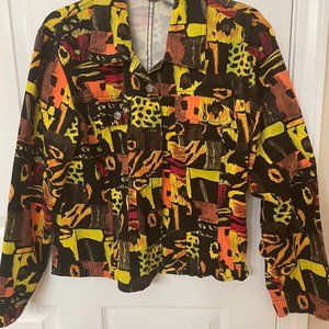 Multi colored jacket